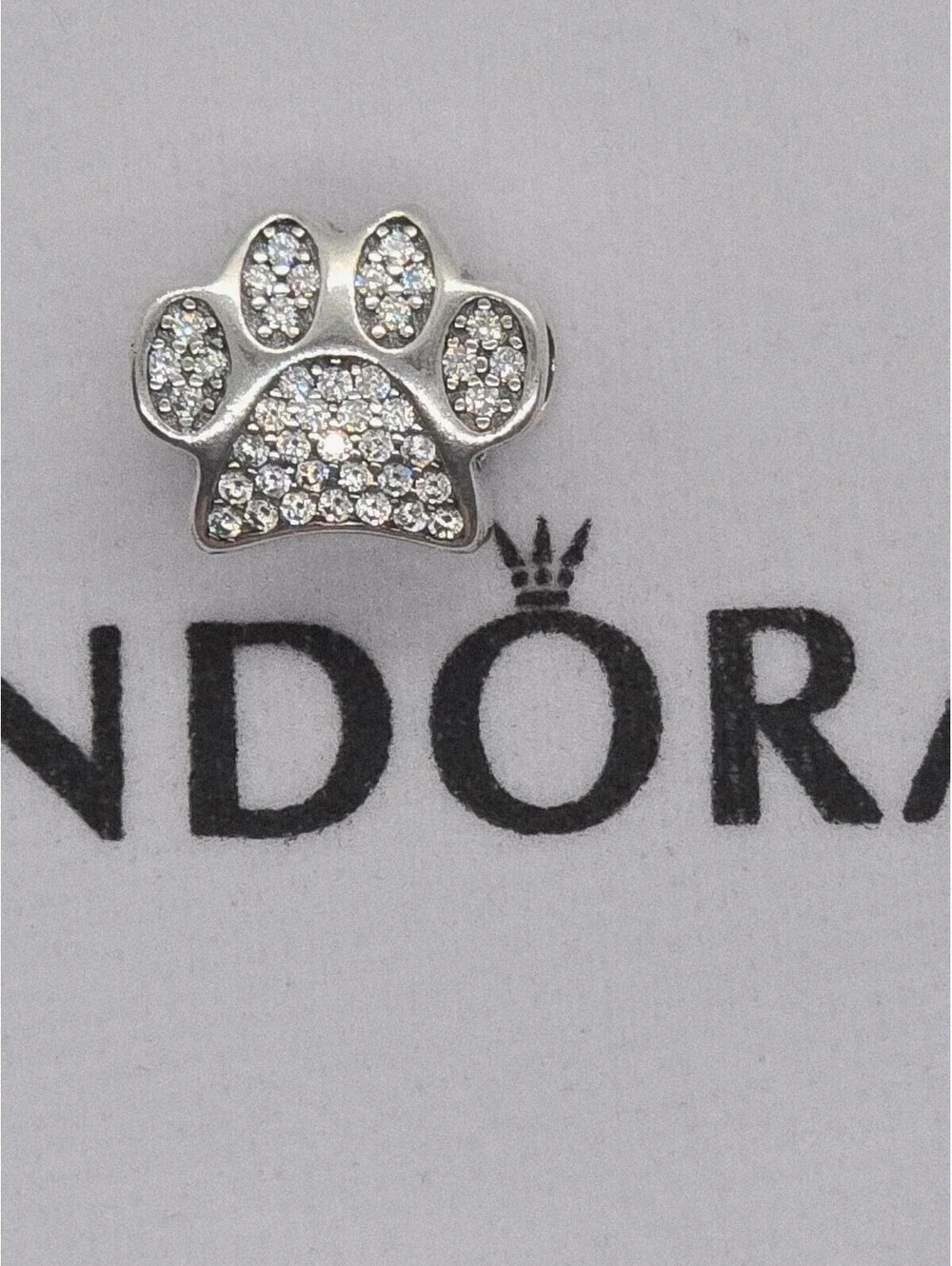 Pandora charm s925 ale silver pawprint